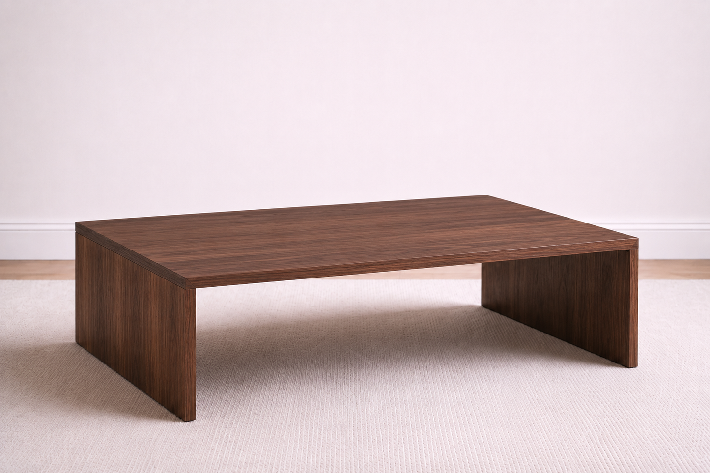 Modern Solid Wood Coffee Table| Foundation Collection