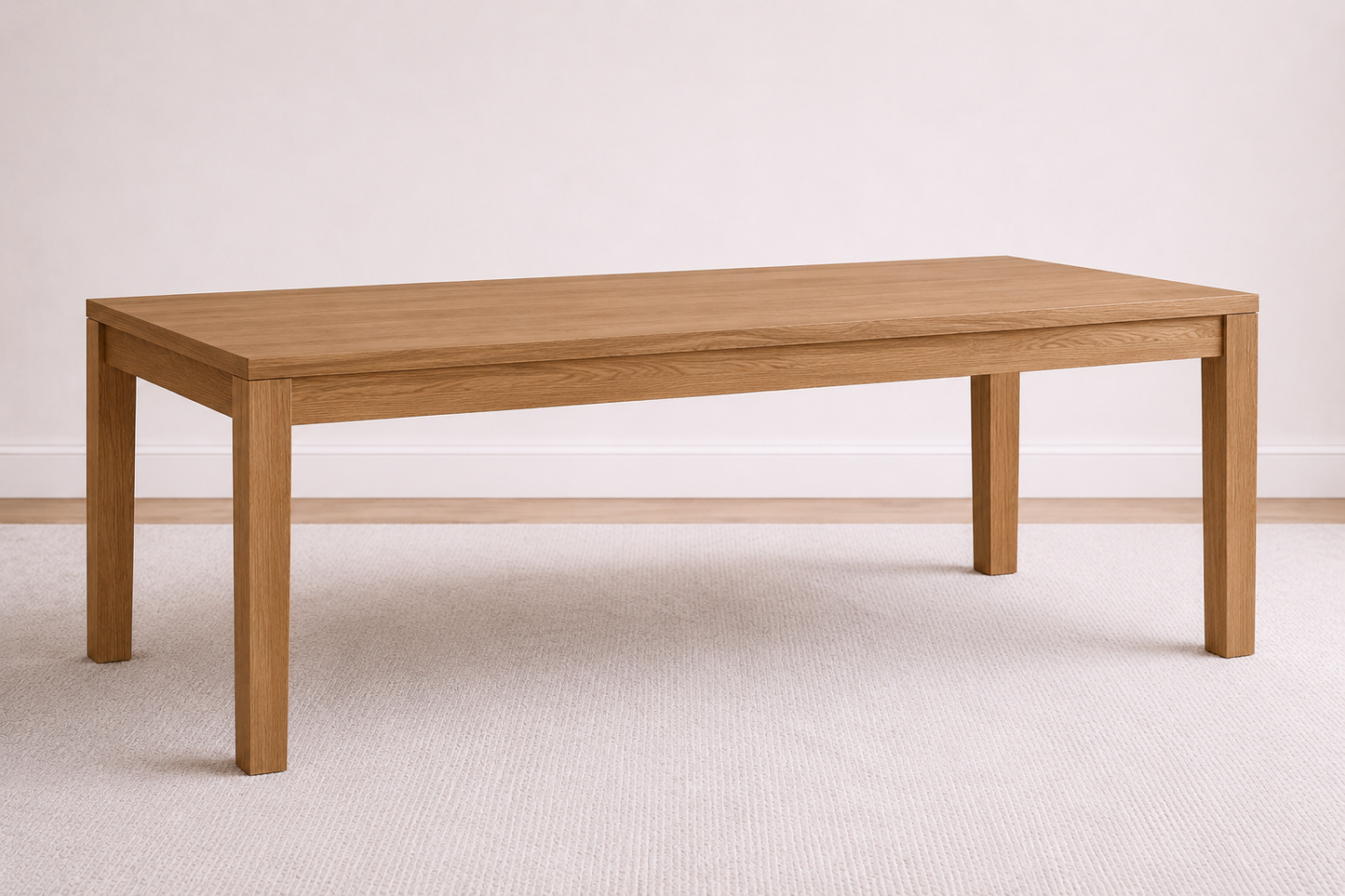 Modern Solid Wood Dining Table| Foundations Collection